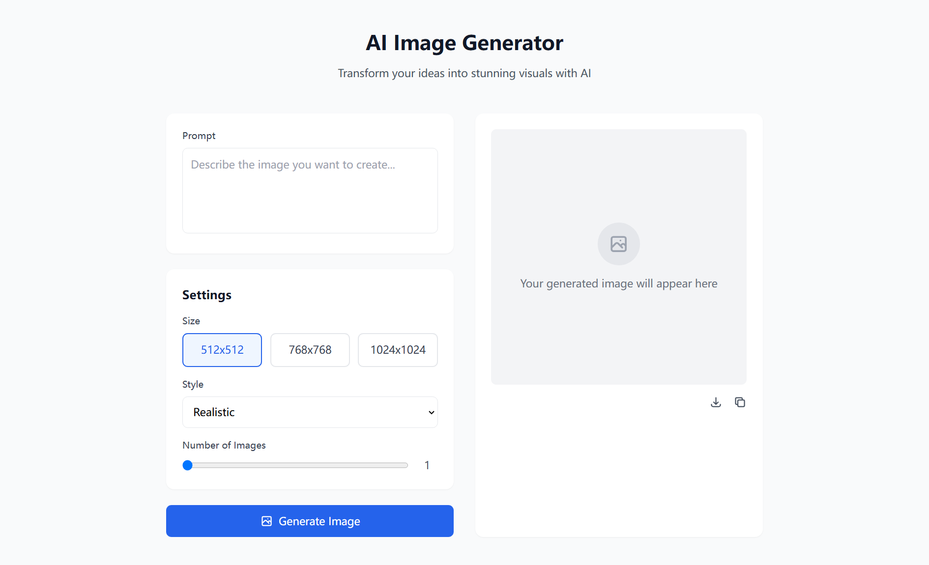 AI Image Generator